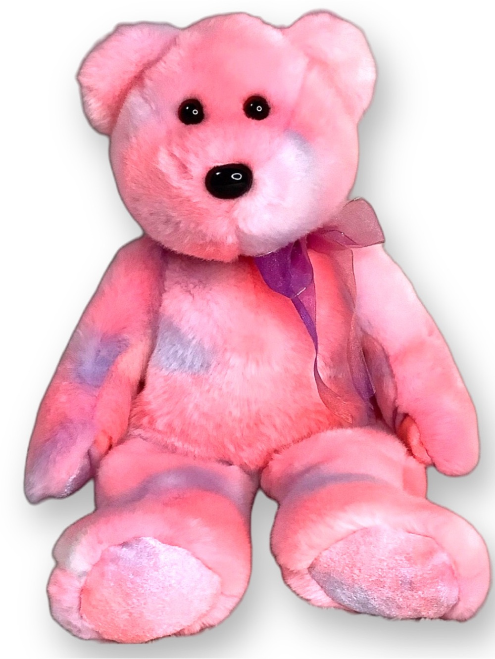 Ty Beanie Buddy Clubby V Plush 14in Teddy Bear No Hang Tag